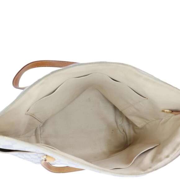 Louis Vuitton Totally MM Damier Azur Shoulder Bag White - Picture 10 of 14